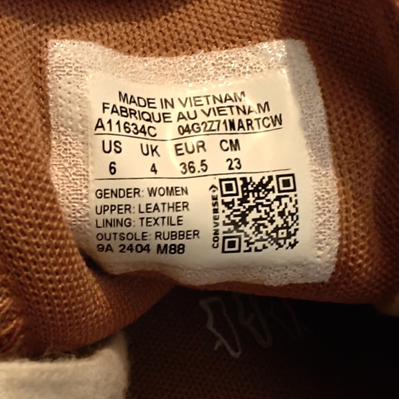 Converse Pink Suede Shimmer Lift Low-Top Sneakers - Picture 8 of 8